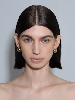 Alice Medium 18kt Gold-Plated Earrings