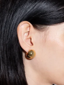 Alice Medium 18kt Gold-Plated Earrings