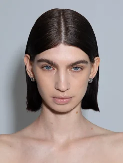 Alice Small Palladium-Plated Earrings