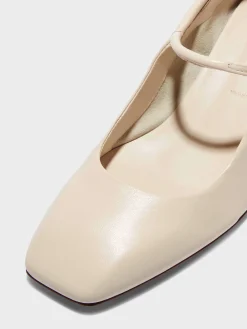 Aline Leather Mary-Jane Pumps