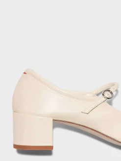Aline Leather Mary-Jane Pumps