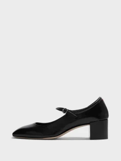 Aline Leather Mary-Jane Pumps