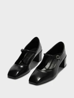 Aline Leather Mary-Jane Pumps