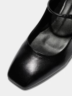 Aline Leather Mary-Jane Pumps