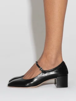 Aline Leather Mary-Jane Pumps