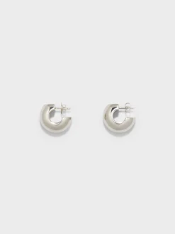 Alma Small Palladium-Plated Earrings