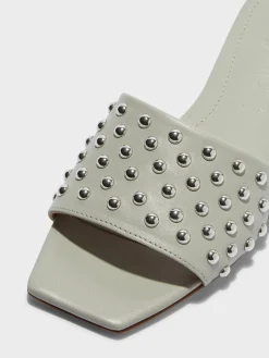 Anna Studded Leather Sandals