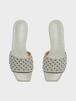 Anna Studded Leather Sandals