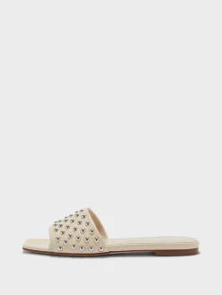 Anna Studded Leather Sandals
