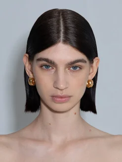 Carter 18kt Gold-Plated Hoop Earrings
