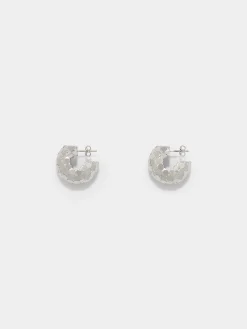 Carter Palladium-Plated Hoop Earrings