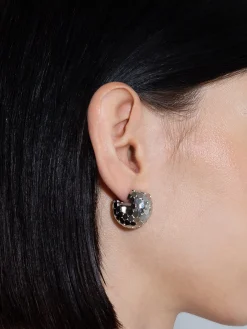 Carter Palladium-Plated Hoop Earrings