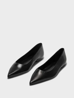 Cassy Leather Ballet Flats