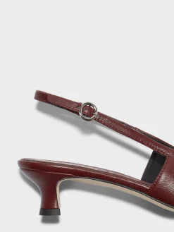 Catrina Leather Slingback Pumps