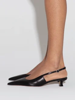 Catrina Leather Slingback Pumps