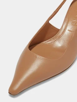 Catrina Leather Slingback Pumps