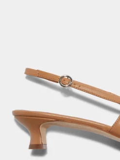 Catrina Leather Slingback Pumps
