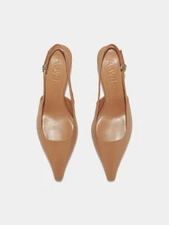 Catrina Leather Slingback Pumps