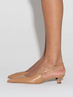 Catrina Leather Slingback Pumps