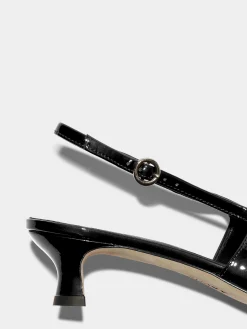 Catrina Leather Slingback Pumps