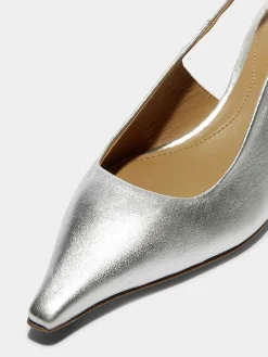 Catrina Leather Slingback Pumps