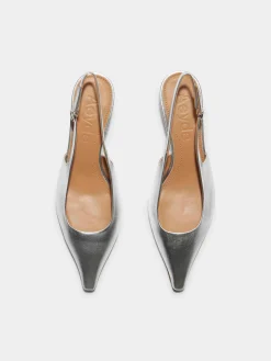 Catrina Leather Slingback Pumps
