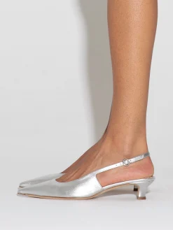 Catrina Leather Slingback Pumps