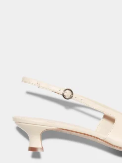Catrina Leather Slingback Pumps