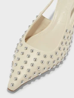 Catrina Studded Slingback Pumps