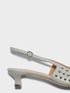 Catrina Studded Slingback Pumps