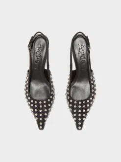 Catrina Studded Slingback Pumps