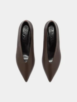 Clara Leather Pumps