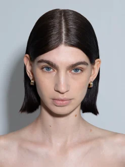 Clyde 18kt Gold and Palladium-Plated Hoop Earrings