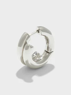 Clyde Palladium-Plated Hoop Earrings