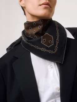 Dakota Printed Cotton Scarf