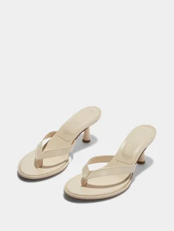 Daphne Leather Thong Sandals