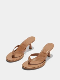 Daphne Leather Thong Sandals