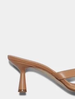 Daphne Leather Thong Sandals
