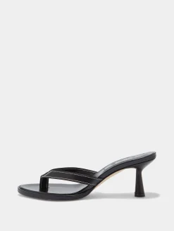 Daphne Leather Thong Sandals