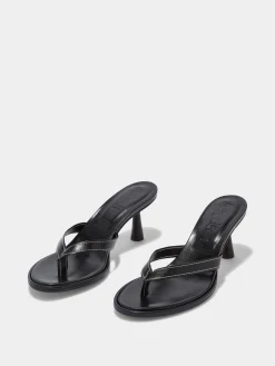 Daphne Leather Thong Sandals