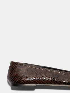 Delfina Leather Ballet Flats
