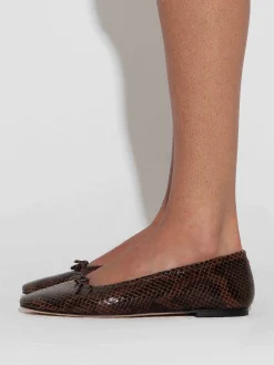 Delfina Leather Ballet Flats