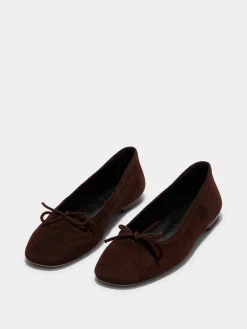 Delfina Suede Ballet Flats