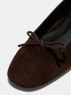 Delfina Suede Ballet Flats