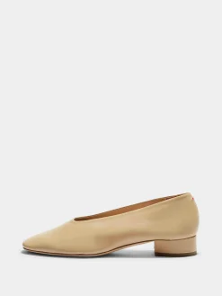 Delia Leather Ballet Flats