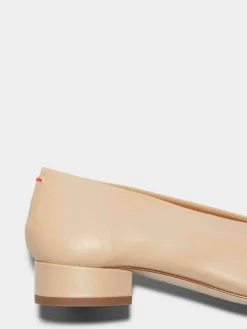 Delia Leather Ballet Flats