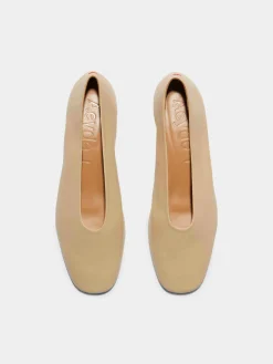 Delia Leather Ballet Flats