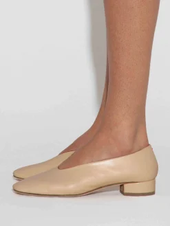 Delia Leather Ballet Flats