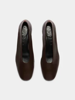 Delia Leather Ballet Flats