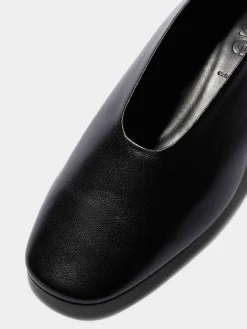 Delia Leather Ballet Flats